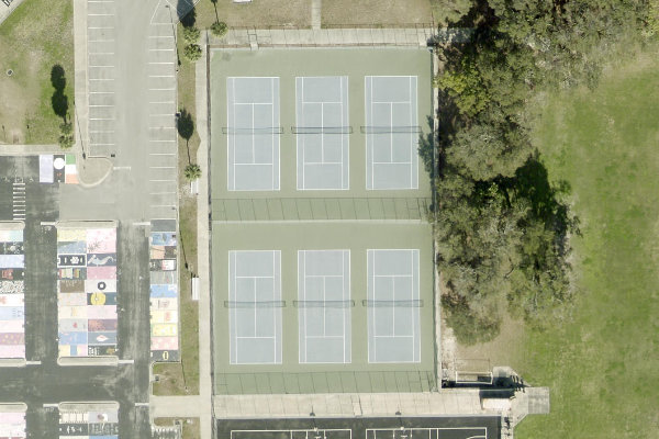 Palm Harbor University High School Tennis Courts