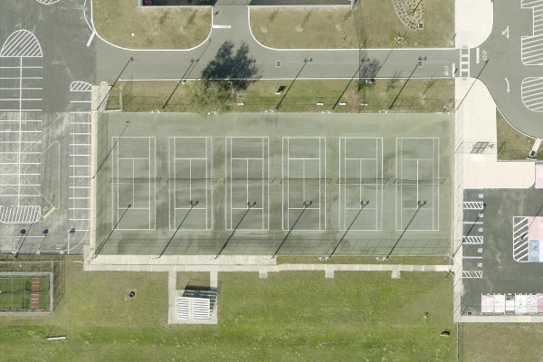Clearwater High School Tennis Court