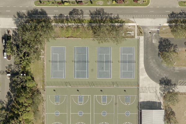 Electa Lee Magnet Middle School Tennis Court