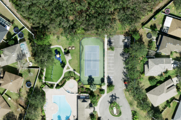 South Fork West Community Tennis Court