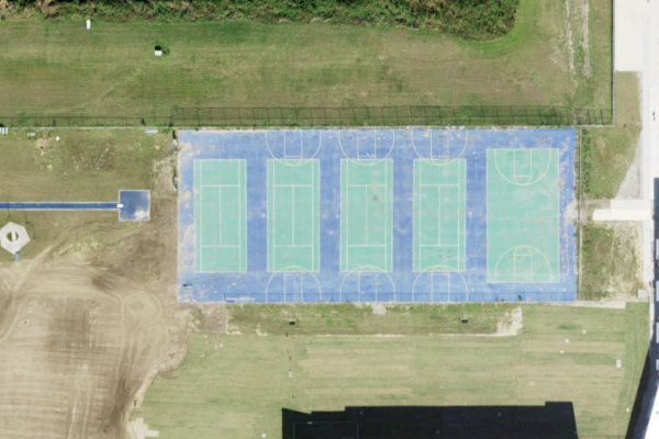 Sumner High School Tennis Court